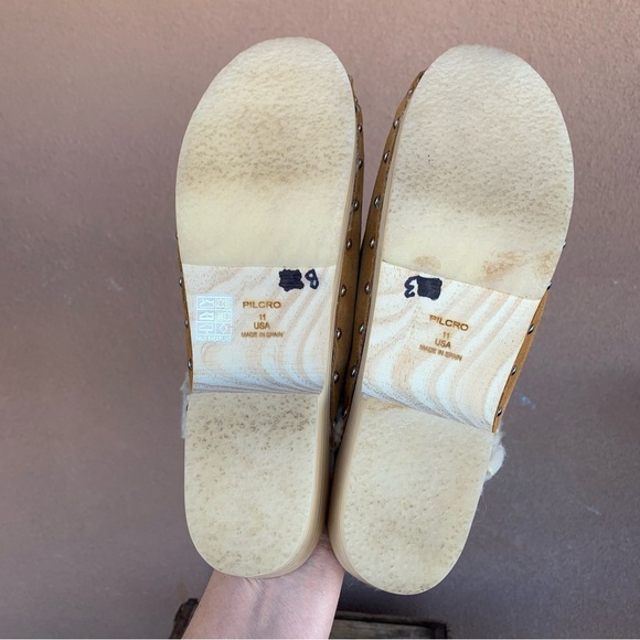 Pilcro + The Letterpress Anthropologie Shearling Clog - Picture 7 of 7